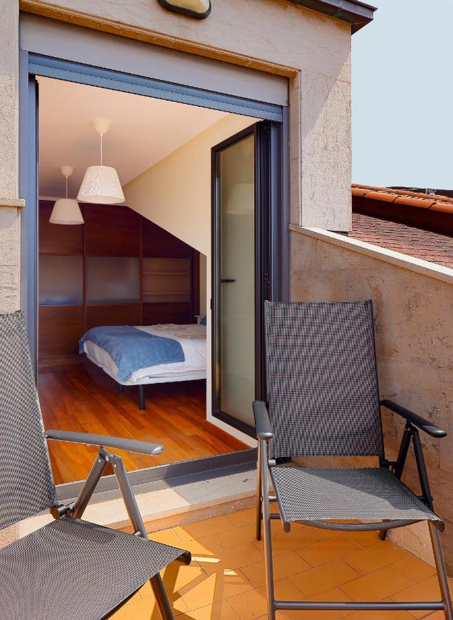 Atico Con Terraza, Vistas Al Mar Y Parking En Playa De S Lorenzo Gijon Exterior photo